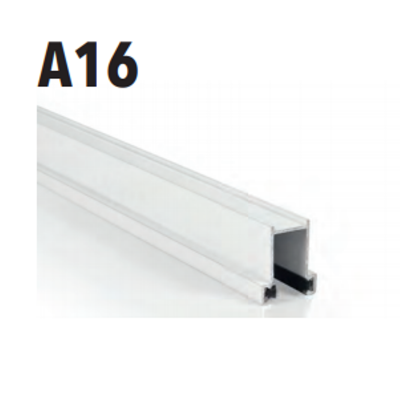 Guida alluminio per tapparelle A16