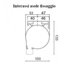 Staffe di ancoraggio per tende da sole 7000