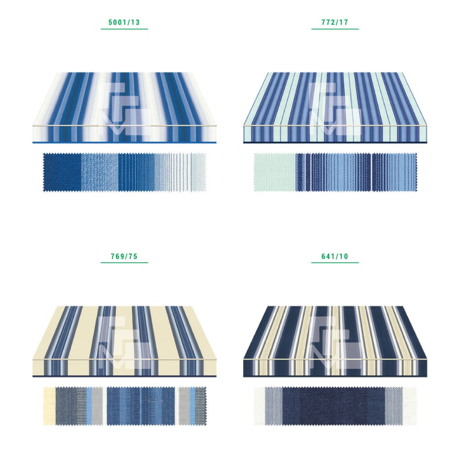 colore tende da sole blu